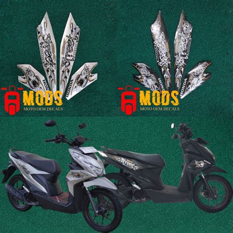 Honda Beat Fi V3 2022 2024 Stock Decalsticker Lazada Ph