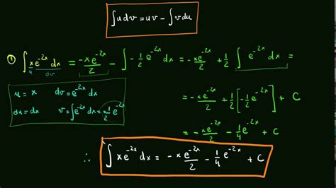 Integra O Por Partes Exponencial E Polin Mio Youtube