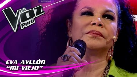 Eva Ayll N Nos Emocion Al Cantar Mi Viejo En La Voz Per Acordes