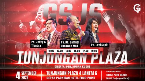 Ibadah Doa Malam GSJS Tunjungan Plaza Surabaya W Ps Ishak Tulus