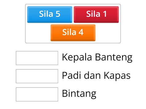 Simbol Simbol Pancasila Match Up