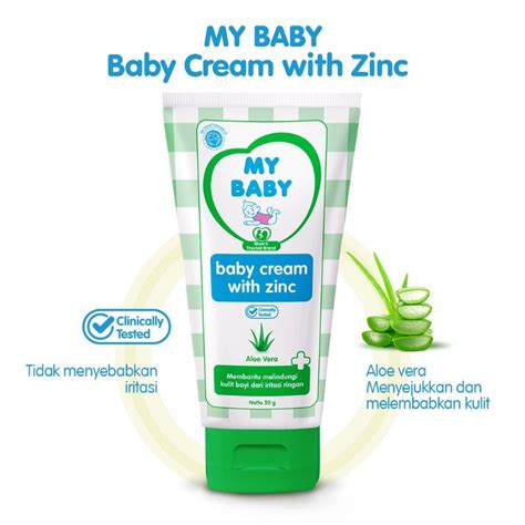 Jual My Baby Diaper Rash Cream With Zinc G Krim Bayi Anti Ruam