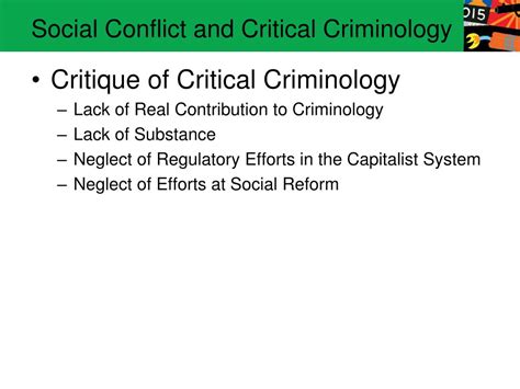 Ppt Chapter Eight Social Conflict And Critical Criminology Powerpoint