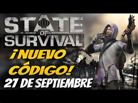 Códigos de State of Survival NUEVO CÓDIGO 27 DE SEPTIEMBRE YouTube