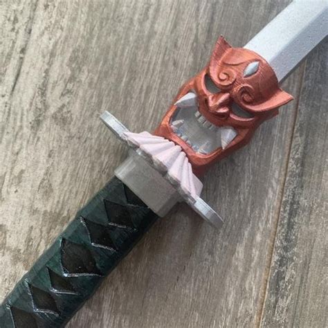 Oni Katana Onimaru Kunitsuna Valorant 3D Printed Etsy 日本