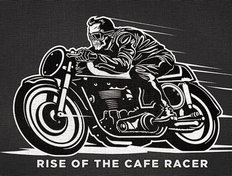 Cafe Racer Engines Fuel Passions Motorcycle Illustration Bike