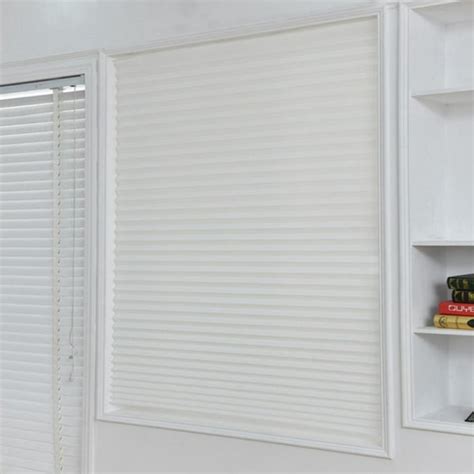 Temporary Blinds Pleated Window Shades Cordless Blinds Room Darkening