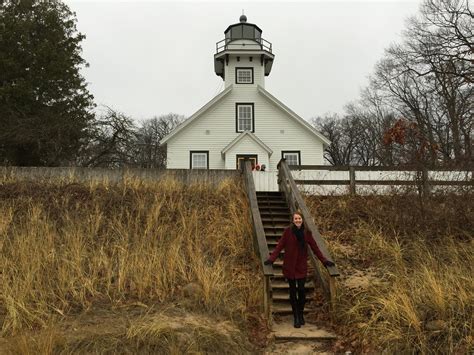 Mission Point Light In Late Autumn Rnwmi