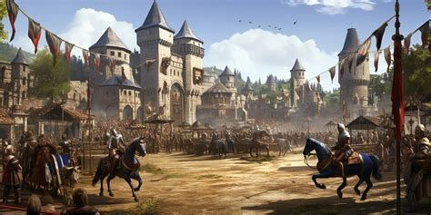 Jousts And Games The Grandeur Of Medieval Tournaments