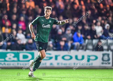 Plymouth Argyle Defender Dan Scarr Editorial Stock Photo Stock