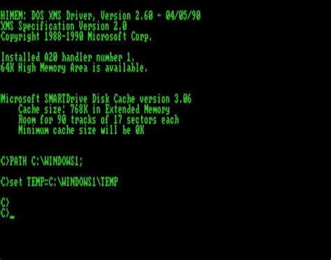 Early Green Computer Text Nostalgia