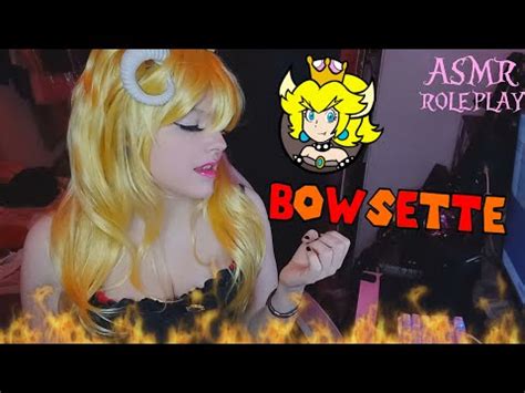 Asmr Roleplay Bowsette Captures You Soft Spoken Fire Sounds