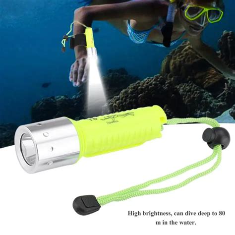 Portable T6 LED Flashlight Pocket Waterproof Diving Flashlight Torch ...