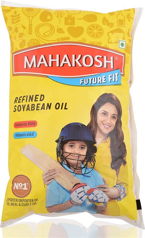 Buy Mahakosh Refined Soyabean Oil 1 Ltr Online 124 From ShopClues