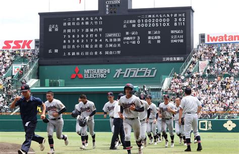 広陵（広島）－立正大淞南（島根）第105回 全国高校野球選手権記念大会 読売新聞