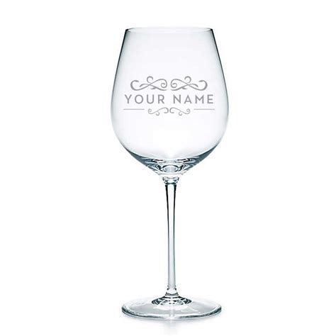 Personalised Wine Glass Laser Engraved Your Own Message Etsy Uk