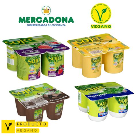 Yogures Vegetales Mercadona Todas Las Opciones Producto Vegano