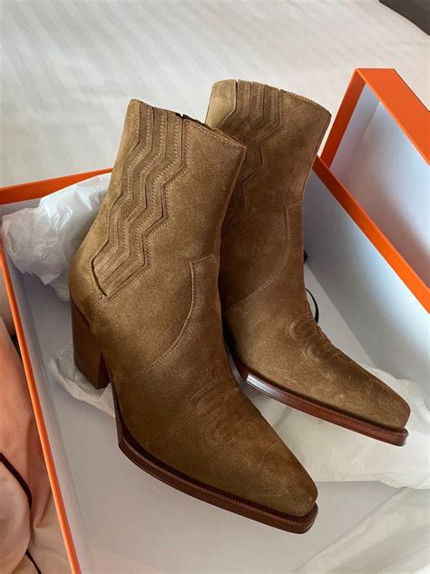 Hermes Vegas Boots Women S Fashion Footwear Boots On Carousell