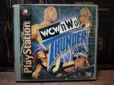 Ps Game Wcw Nwo Thunder Video Gaming Video Games Playstation On