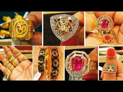 From Gm Exclusive Gold Ring Collection For Bride Groom