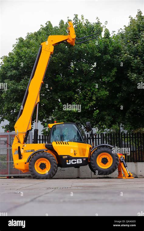 Jcb 14m Telehandler Hi Res Stock Photography And Images Alamy