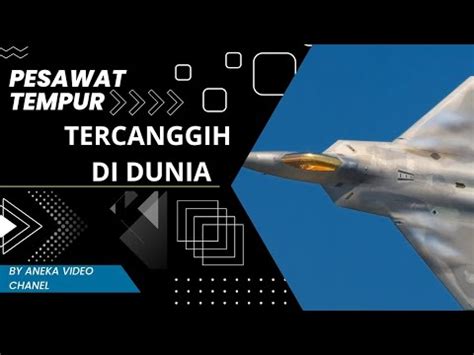 Daftar Pesawat Tempur Tercanggih Didunia YouTube