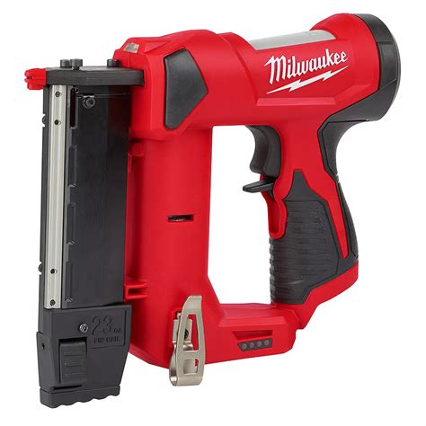 Milwaukee Tool M12 12v 23 Gauge Lithium Ion Cordless Pin Nailer Tool