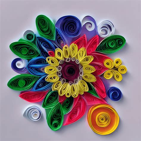 3d Paper Quilling Sunshine Rays · Creative Fabrica