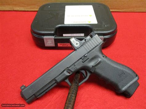 Glock G34 Gen 4 Mos Custom Wtrijicon Rmr Suppressor Night Sights