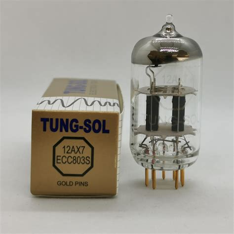 ECC803S 12AX7 TUNG SOL GOLD PIN NEW BOXED VALVE TUBE Langrex