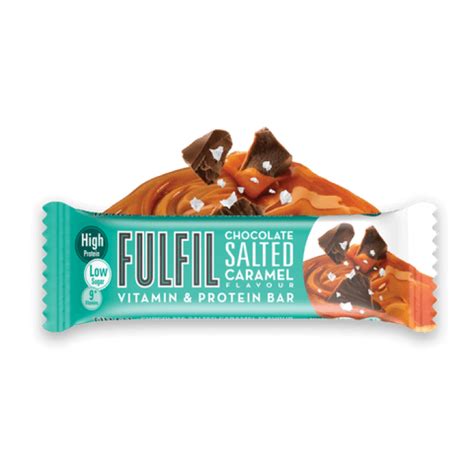 Fulfil G Vitamins Protein Bar Chocolate Salted Carmel X G