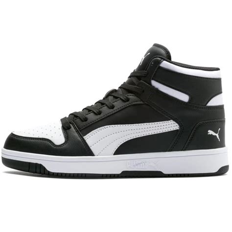 Кеди Puma Rebound LayUp SL 369573 01 Колір чорний білий купити за