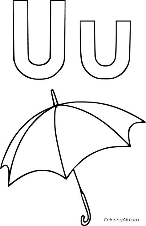 Letter U Coloring Pages 26 Free Printables Coloringall