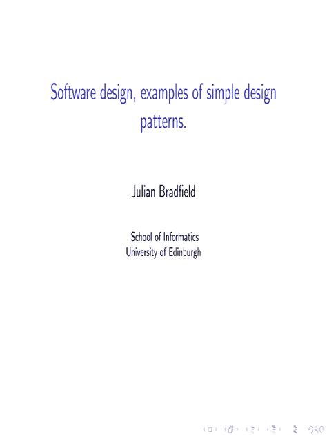 Fillable Online Software design, examples of simple design Fax Email ...