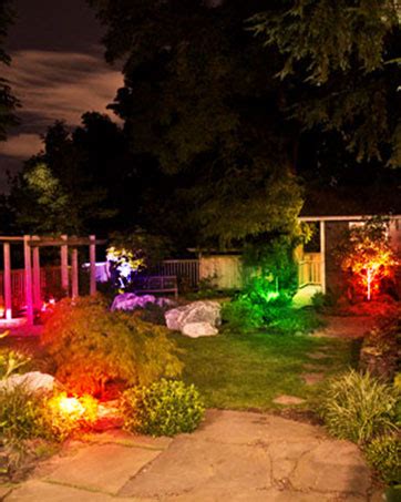 ECOWHO RGB Color Changing Landscape Lights 12V LED Low Voltage