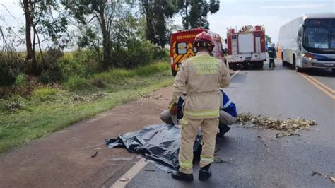 Motociclista Morre Em Grave Acidente Na Br Portal Rondon