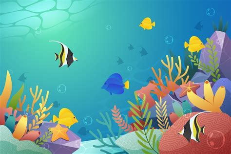 Aquarium Background Clipart Images