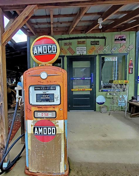 Old Amoco Gas Pump Photograph By Sharon Williams Eng Pixels