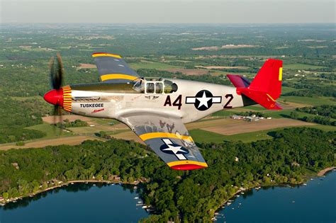 North American P 51 Mustang Tuskege Airmen” Image Credit Mmax Haynes