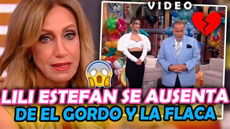 Lili Estefan Se Ausent De El Gordo Y La Flaca Y Clarissa Molina Toma