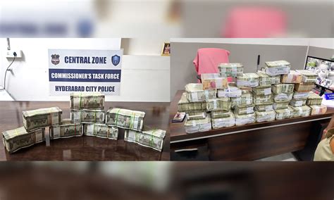 Hyderabad Police Seize Rs 1 98 Crore Unaccounted Cash In One Day