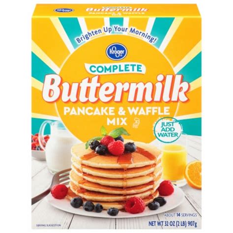 Kroger® Complete Buttermilk Pancake And Waffle Mix 32 Oz Kroger