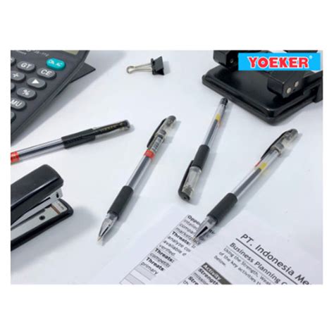 Jual Pulpen Gel YOEKER YK 007 0 5 Mm 1 Pack 12 Pcs Kota Bandar