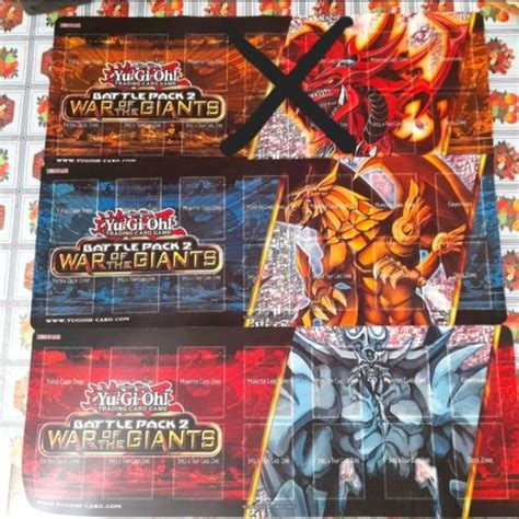 Campo De Duelo Playmat Battle Pack Deuses Egicipios Slifer Ra E