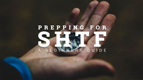 Prepping For Shtf A Beginners Guide Beginners Guide Beginners Shtf