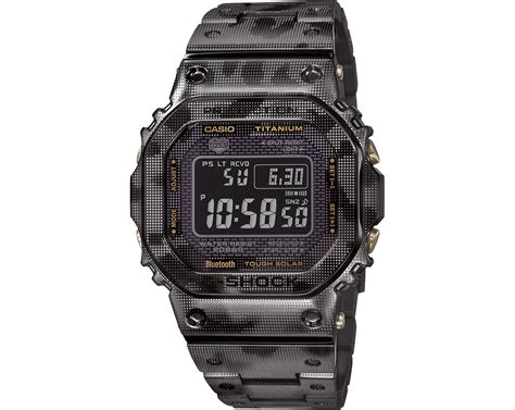 G-SHOCK Camouflage Print All Metal Watches with Connected Capabilities ...