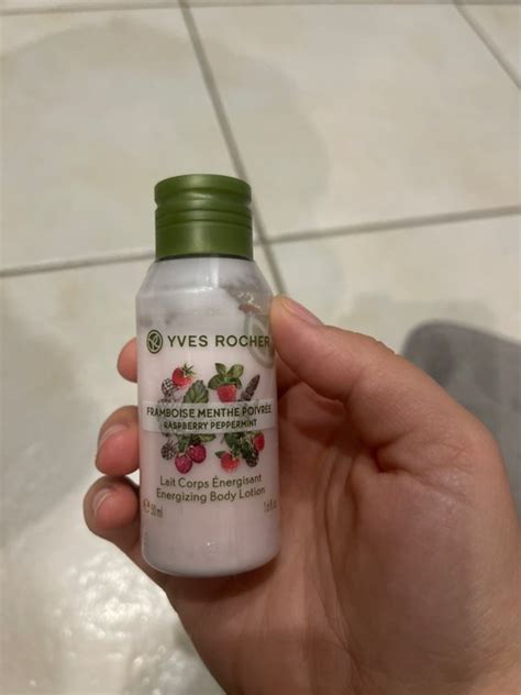 Yves Rocher Framboise Menthe Poivr E Lait Corps Nergisant Inci Beauty