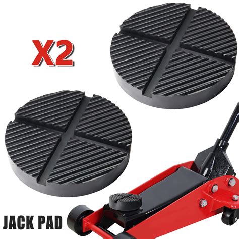 Autoxbert Pcs Car Rubber Jack Pads Pad Lift Adapter Truck Cross