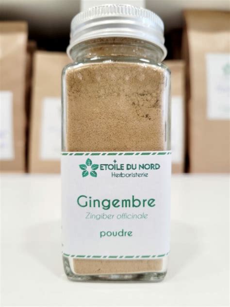 Gingembre Poudre Herboristerie Etoile Du Nord Boutique En Ligne