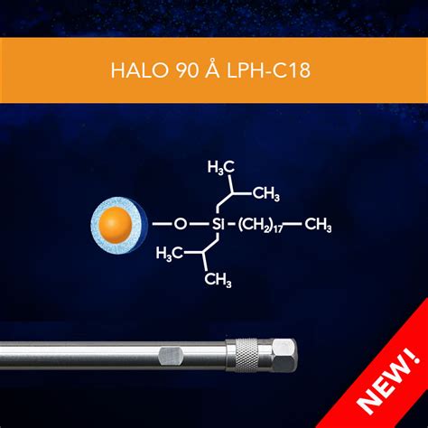 HALO 90 Å C18 HPLC LPH C18 Reverse Phase Column